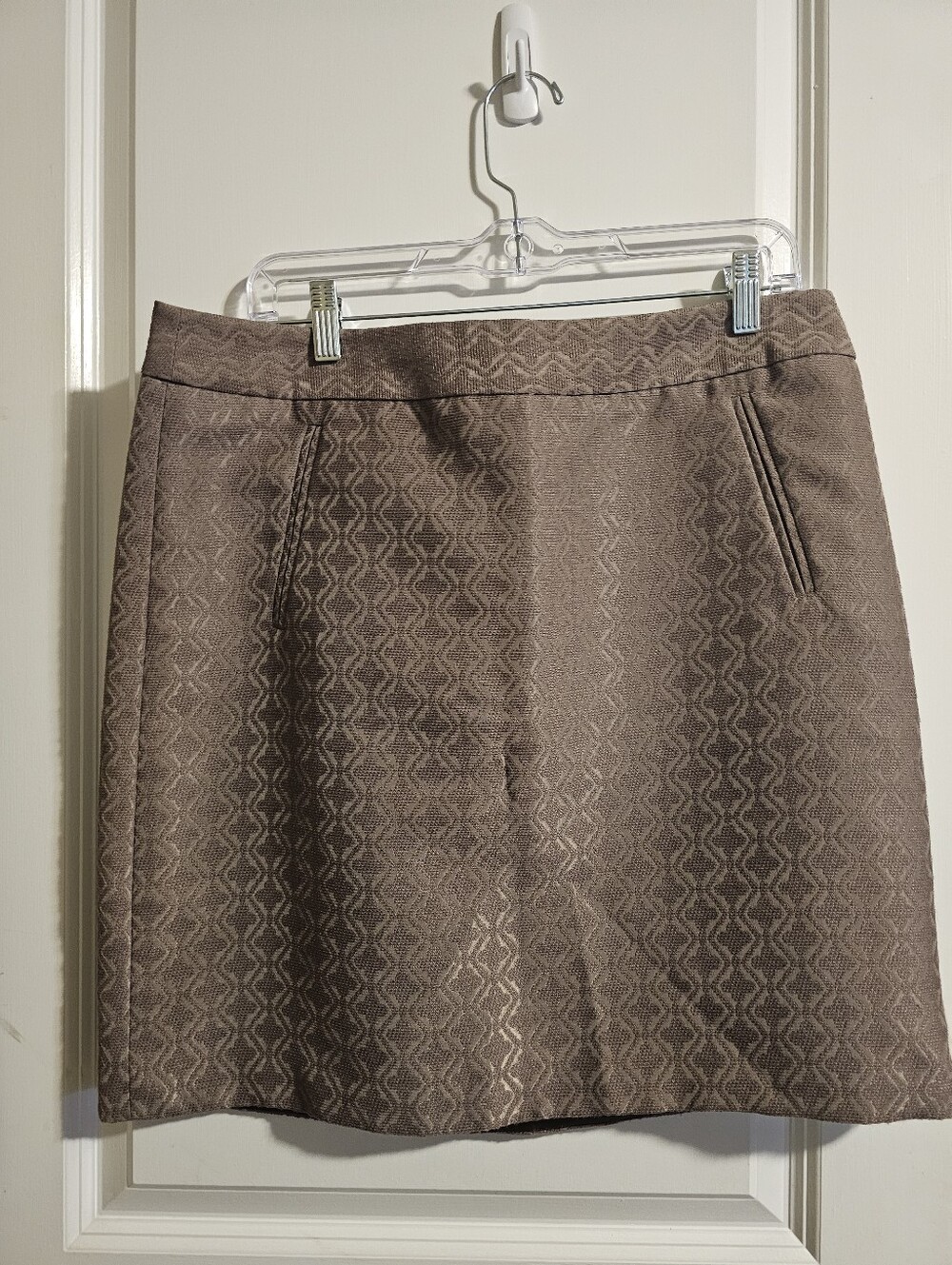 LOFT Petite Taupe Dress Pants - Neutral Taupe